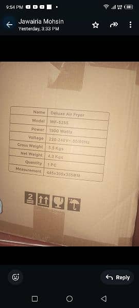 Air fryer New Urgent sale 1