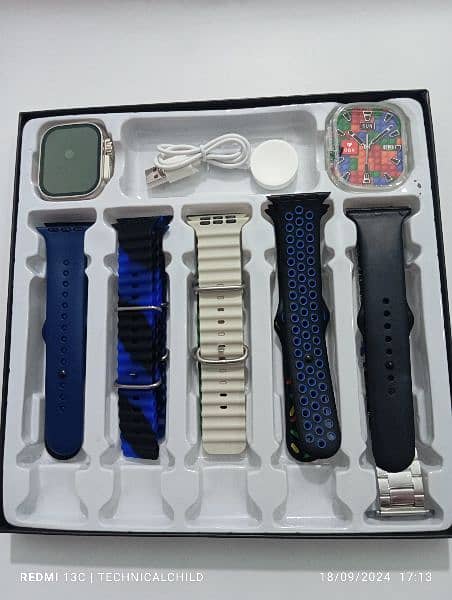 Ultra 10 Smart Watch  10 in 1 strap 1