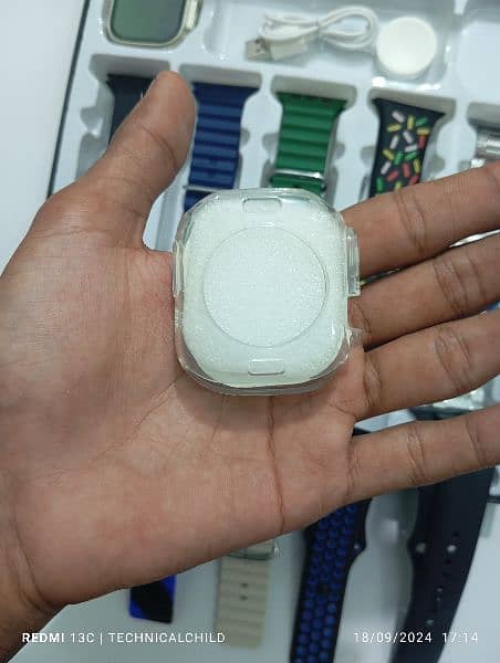 Ultra 10 Smart Watch  10 in 1 strap 11