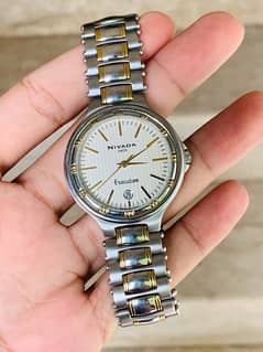 Nivada Swiss Made Vintage Unisex Watch 8.5/10 Condition 100% Original