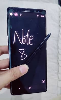 Samsung note 8 official dual sim with original spen 0