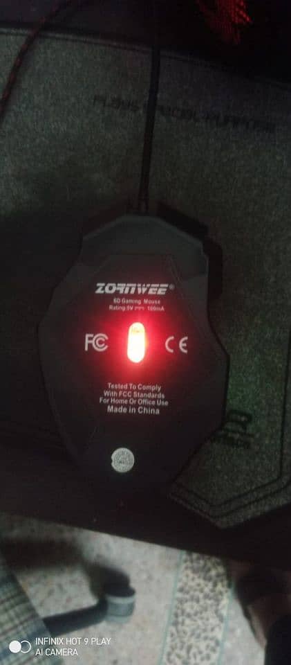 Gaming Mouse-ZornWee G509 Wired Gaming Mouse 1