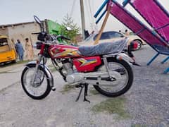 CG125 2025 model 3 din hue hai bike ko unregister bike hai all ok new