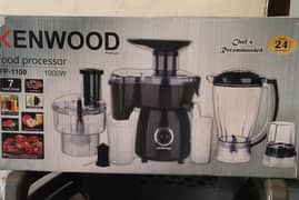 Kenwood food factory 7 in 1