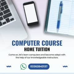 Personalized Computer Classes Home Tuition for Beginners Karachi!