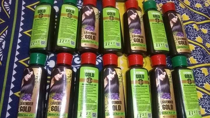 Lavender gold herbal hair oil 8