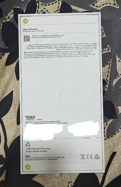 iPhone 16 PRO MAX 512 GB (TDRA) 1