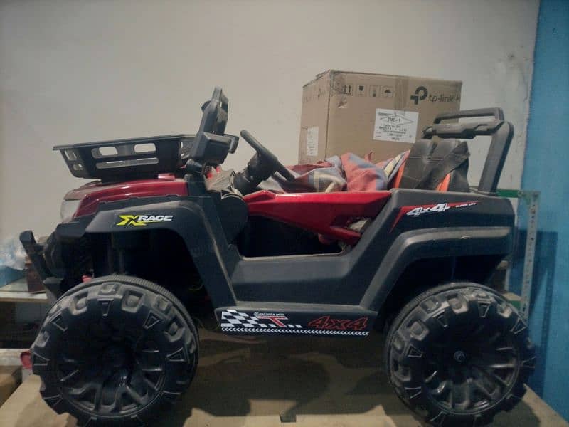 heavy electric Jeep with remote control for kids 1