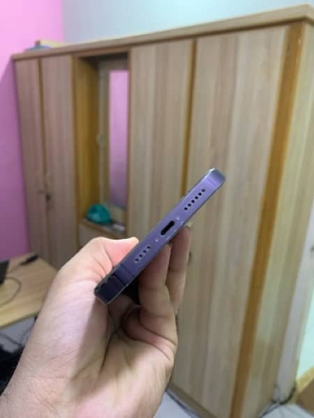 Deep Purple 14 pro max, 256gb, HK, Approved 2