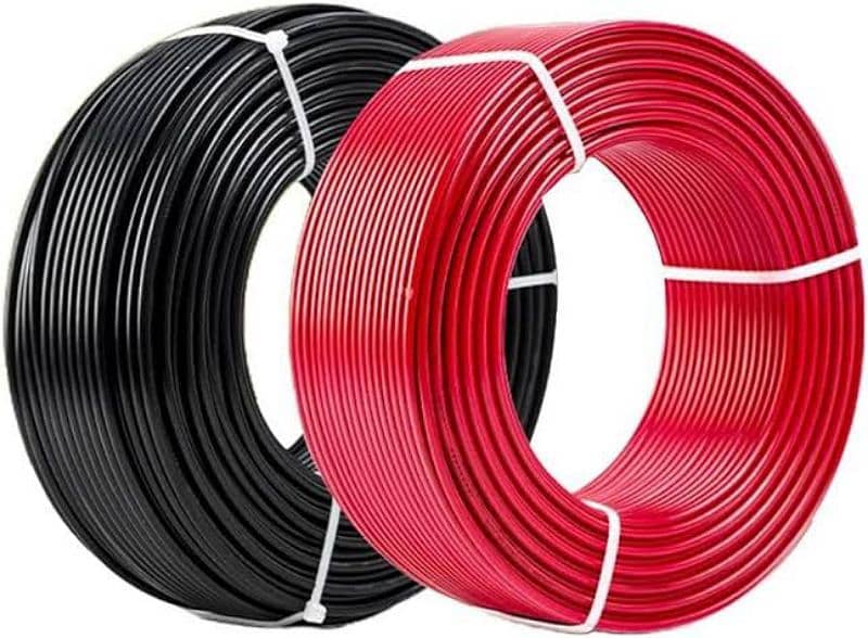 6mm Flexible Dc Cable For Solar Heat Proof Material 100% 1