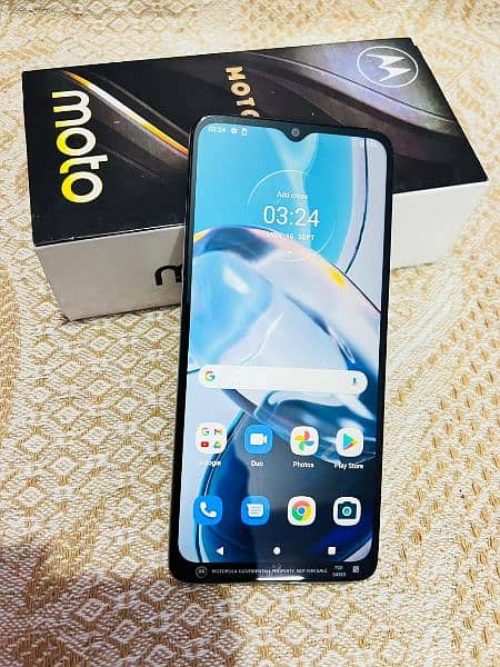 Motorola Moto E22 4/64 Dual Sim Approved with Box Charger 1