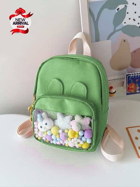 Imported Multi Color Backpacks + Bear & Colorfull Ball 2