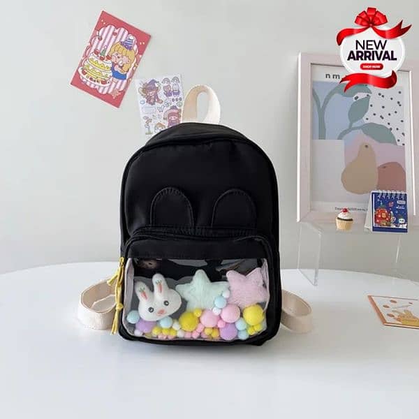 Imported Multi Color Backpacks + Bear & Colorfull Ball 6