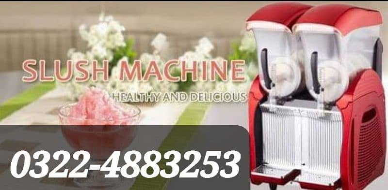 Slush Machine New Used Pan tawa Ice cream Rolling Machine Hot plate 4