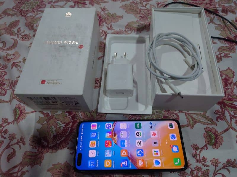 Huawei P40 Pro 8/256 Gb Approved With Complete Box Original Charger 8