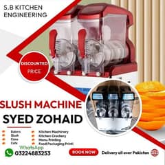 Slush machine Used New Canver Oven Fryer Salad Bar grill Delivery bag