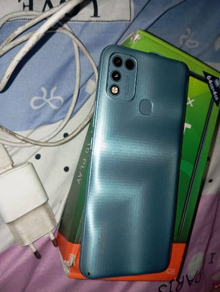 Infinix hot 10 play 4/64 storage Dual SIM PTA aaproved official 2