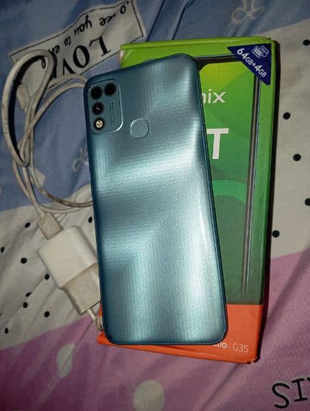 Infinix hot 10 play 4/64 storage Dual SIM PTA aaproved official 3