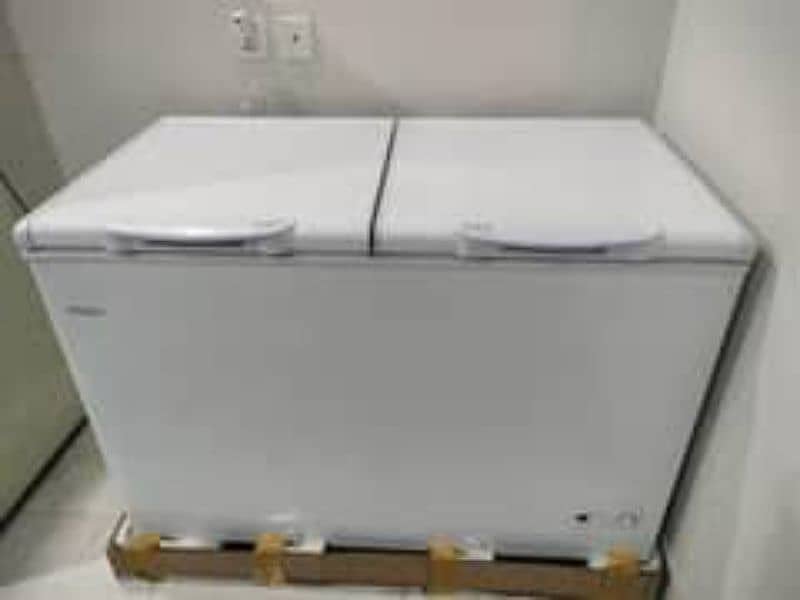 freezer haier hdf 385 h like a new condition 2 month used urgent sale 1