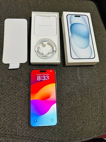 15 plus blue 128gb factory 6