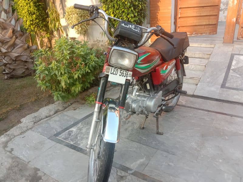 honda cd 70 2010 model  urgent sale read add full 1