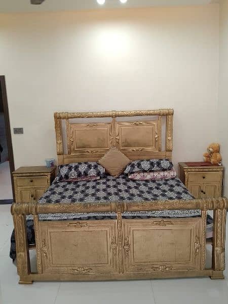 pure chinioti wood bed 2