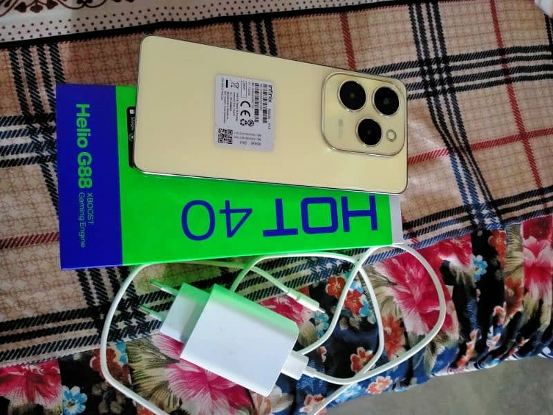 Infinix Hot 40 256 rom 8gb Ram new condition 2