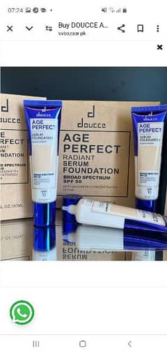 doucce age perfect liquid foundation