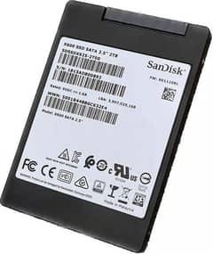 SanDisk X600 2TB 3D NAND SATA III SSD 2.5" 560MB/s WD 64-layer 3D NAND