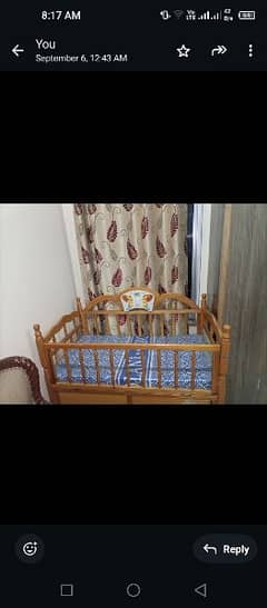 baby wood cot 0