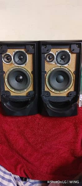 Techniques SB CH570 3way woofer speaker system 300 watt  made in Japan 2