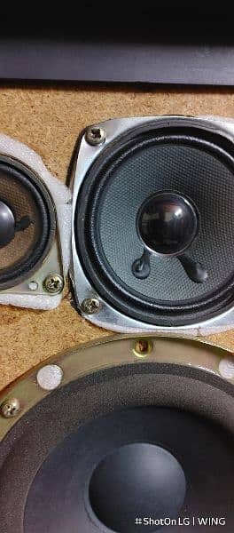 Techniques SB CH570 3way woofer speaker system 300 watt  made in Japan 8