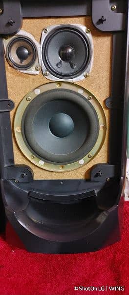 Techniques SB CH570 3way woofer speaker system 300 watt  made in Japan 9