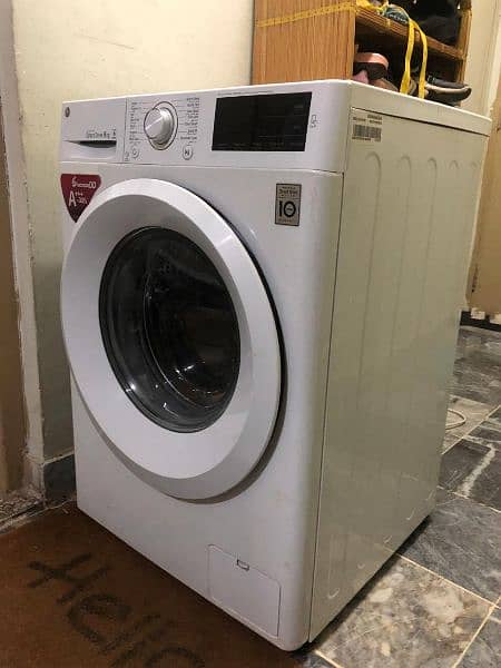 LG8kg Direct drive invertor front load fully automatic washing machine 1