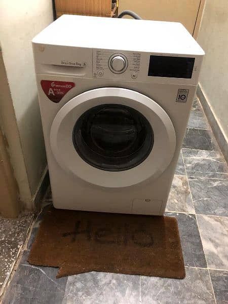 LG8kg Direct drive invertor front load fully automatic washing machine 3