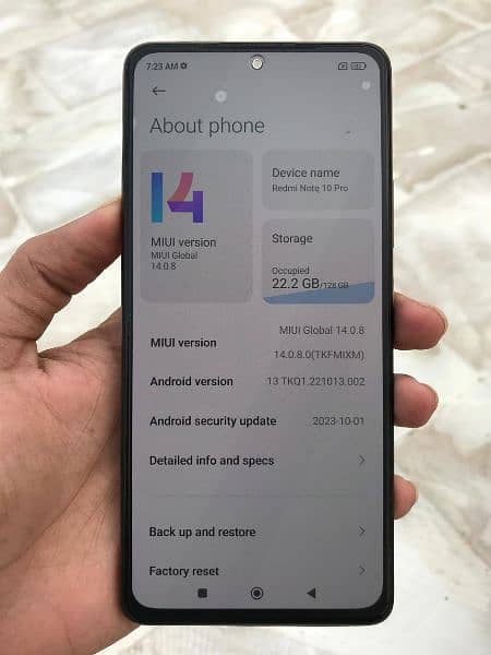 Redmi Note 10 pro 8/128gb 10