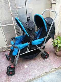 twin pram used