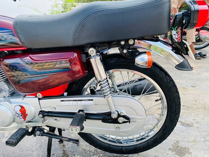 Honda CG 125 For Sale (Red Color) 2024 Model 13