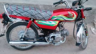 Honda Cd 70 2023 Applied for Condition,10,10