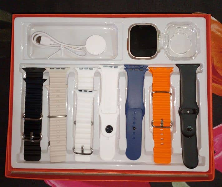 S100 7 in 1 Watch with Straps Case Ultra Smartwatch 2.2HD Amoled 1