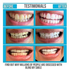 Natural teeth whitening powder