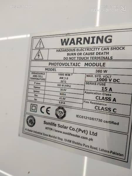 Solar panels 420,360,90Watt & Stand Sell 8