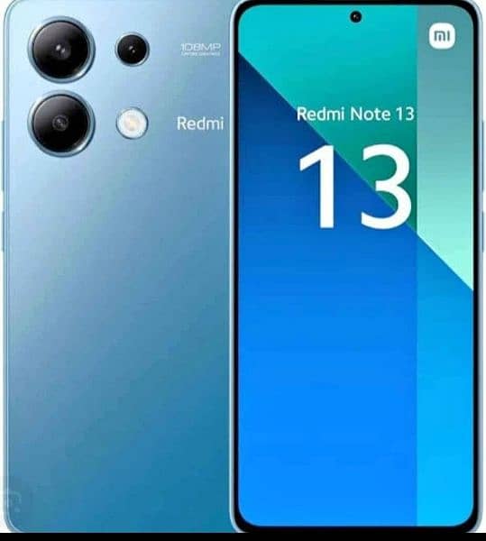 Xiaomi Redmi Note 13
 for sale 8 GB Ram 256 Memory 1