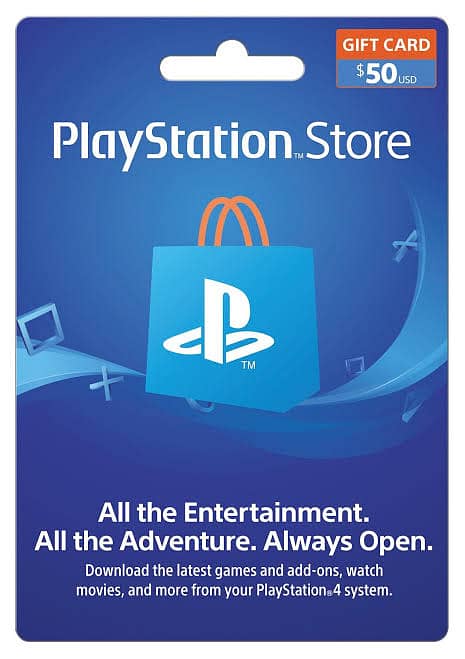 PlayStation Network $50 USA GIFT CARD 0