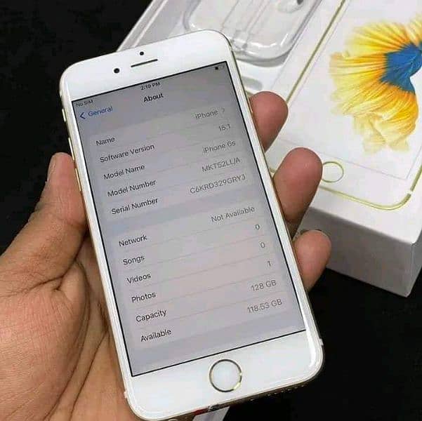 iphone 6s 128/Gb Pta Approved  Whatsapp/03218226482 2