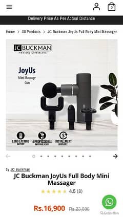 jc buckman gun massager