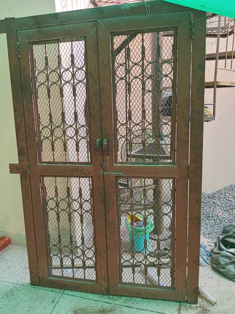 Safety double door - iron door 2