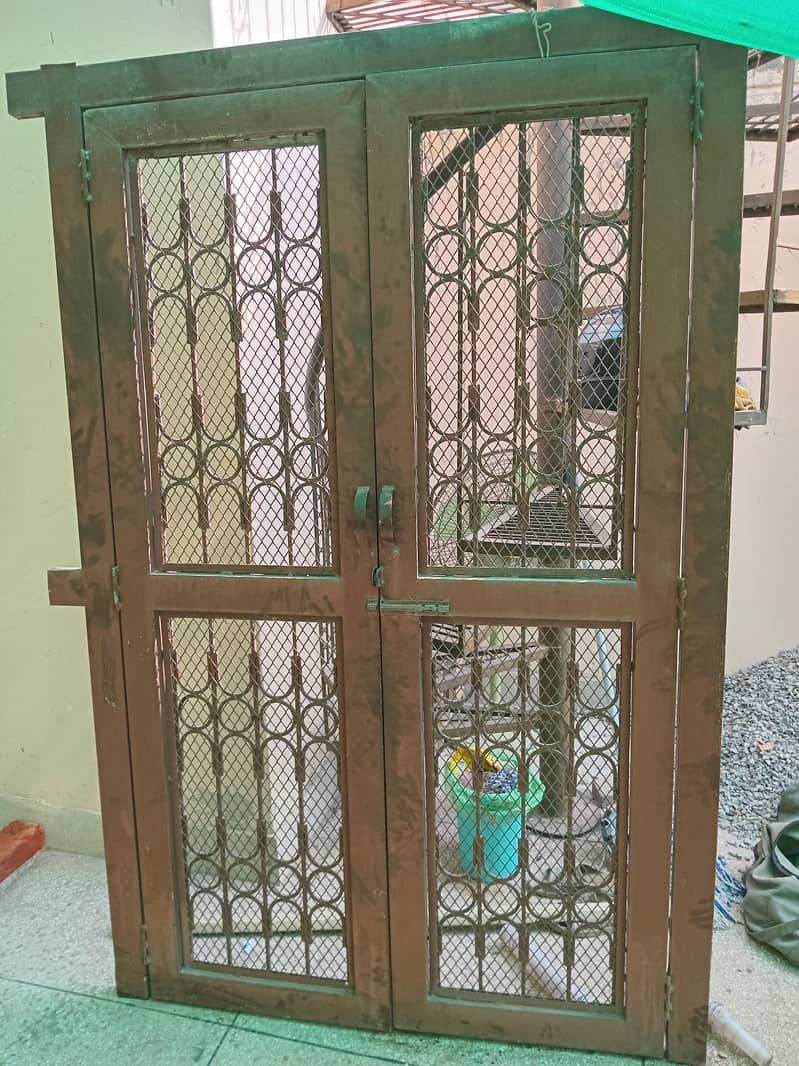 Safety double door - iron door 4