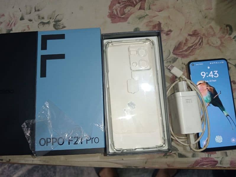 oppo f21 pro 8 /128  with accessories 4