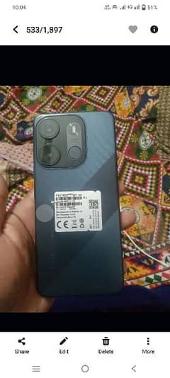 tecno new mobile open box 4. . 6.4. 4month use hua hy urgent money